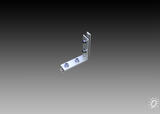 universal mounting angles small - For usage in SOMMER lightbox profiles