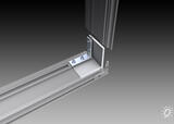 Corner angle set "85" - For one-sided aluminium profile "85" (7004-7)