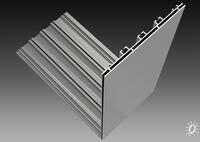 Double-sided aluminium profile "200"