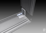 Corner angle set "150" - For one-sided aluminium profile "150" (7004-2)