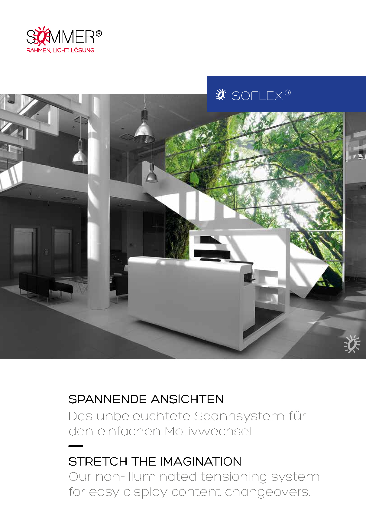 Die soflex® Produktbroschüre