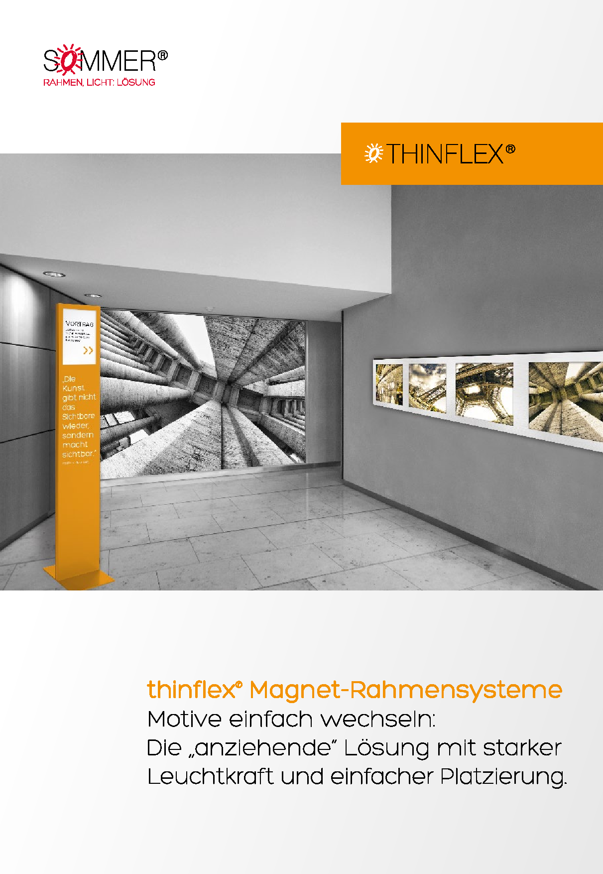 Die thinflex® Produktbroschüre