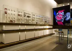 Beleuchtete Werberahmen für Wand und Decke