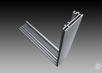 Einseitiges Aluminiumprofil "85"