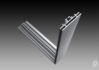 Doppelseitiges Aluminiumprofil "70"