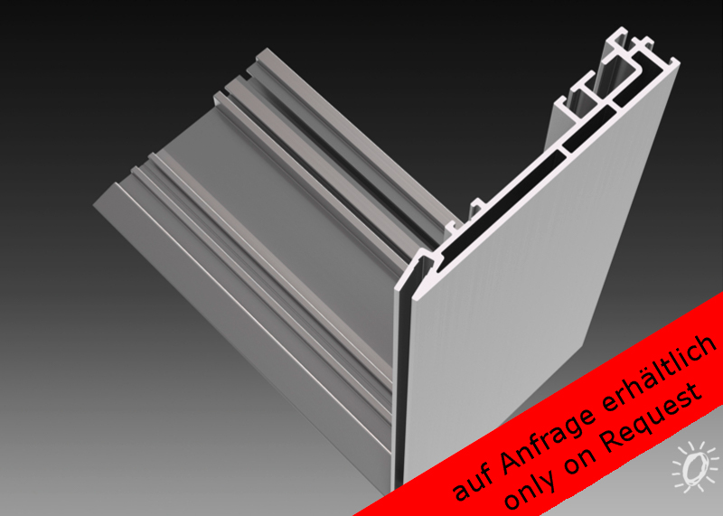 Einseitiges Aluminiumprofil „120“