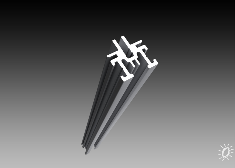 Trennprofil/Steckrahmen · 7007-16